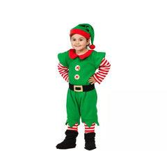 Baby Striped Elf Costume