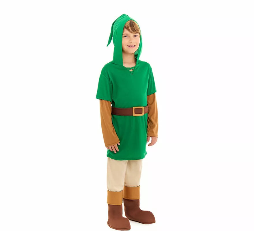 Disfraz de Elfo Aventurero para niño