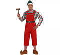 Disfraz de Elfo de Papá Noel para hombre