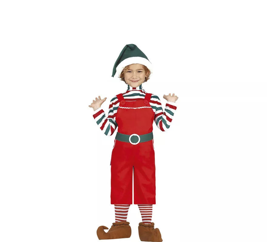 Translation missing: en.Disfraz de Elfo de Papá Noel para niño