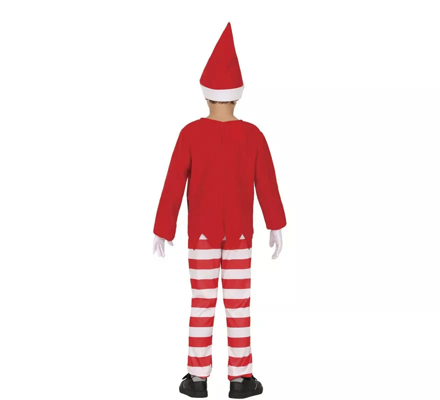 Disfraz de Elfo en el Estante de la Navidad para niños