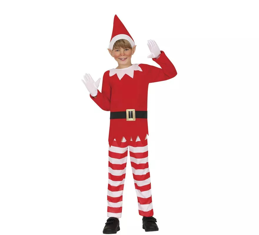 Translation missing: es.Disfraz de Elfo en el Estante de la Navidad para niños