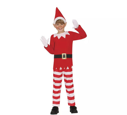 Disfraz de Elfo en el Estante de la Navidad para niños