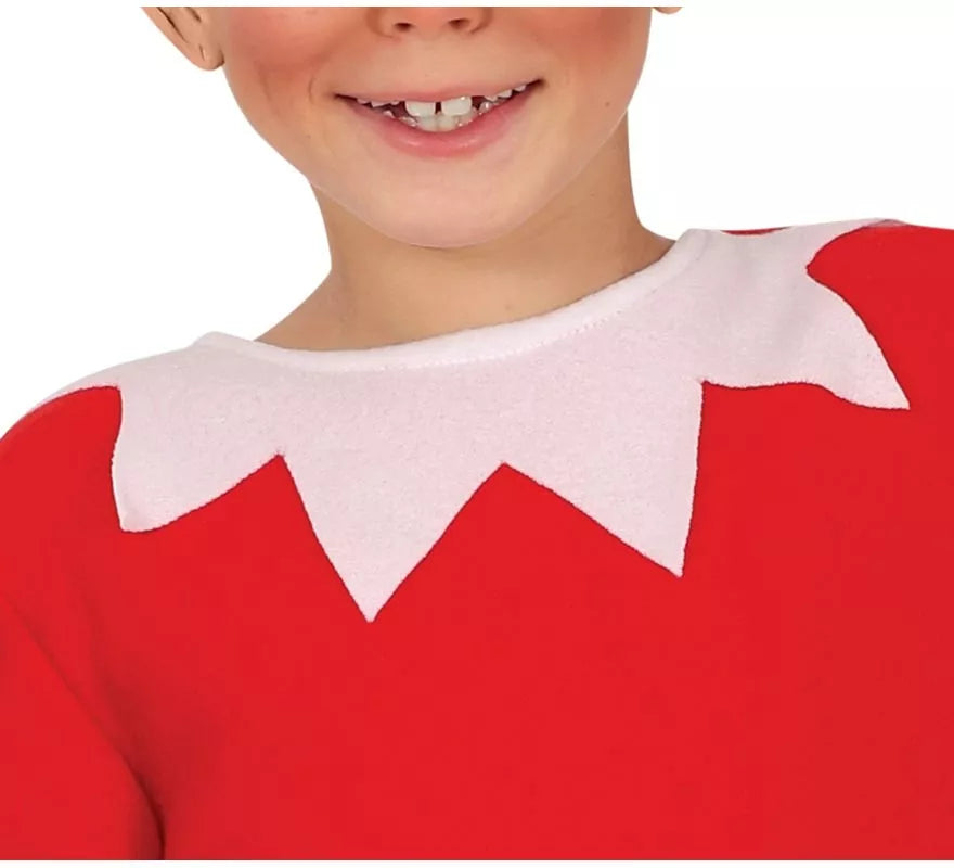 Disfraz de Elfo en el Estante de la Navidad para niños