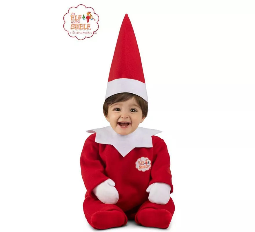 Translation missing: it.Disfraz de Elfo Travieso de Elf on the Shelf para bebé