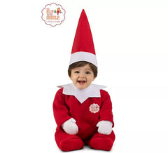 Elf Costume on the Baby shelf