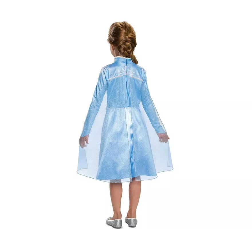 Translation missing: en.Disfraz de Elsa Viajera Disney Frozen clásico para niña