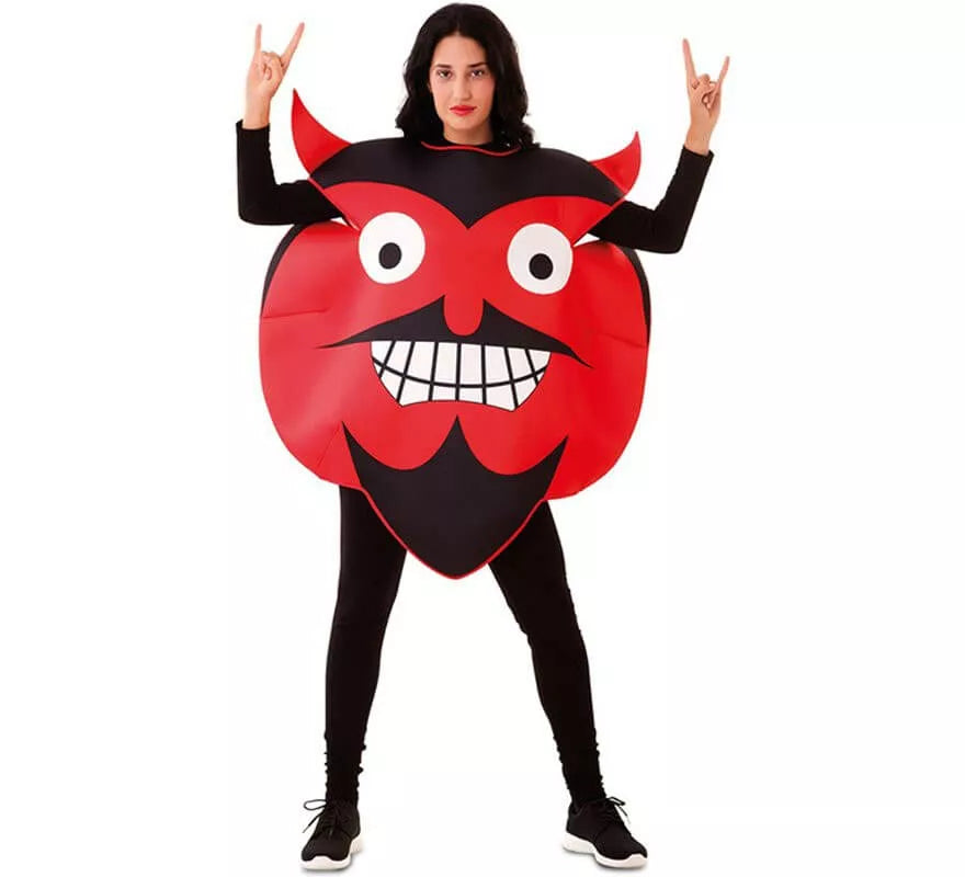 Disfraz de Emoticono Diablo para adultos