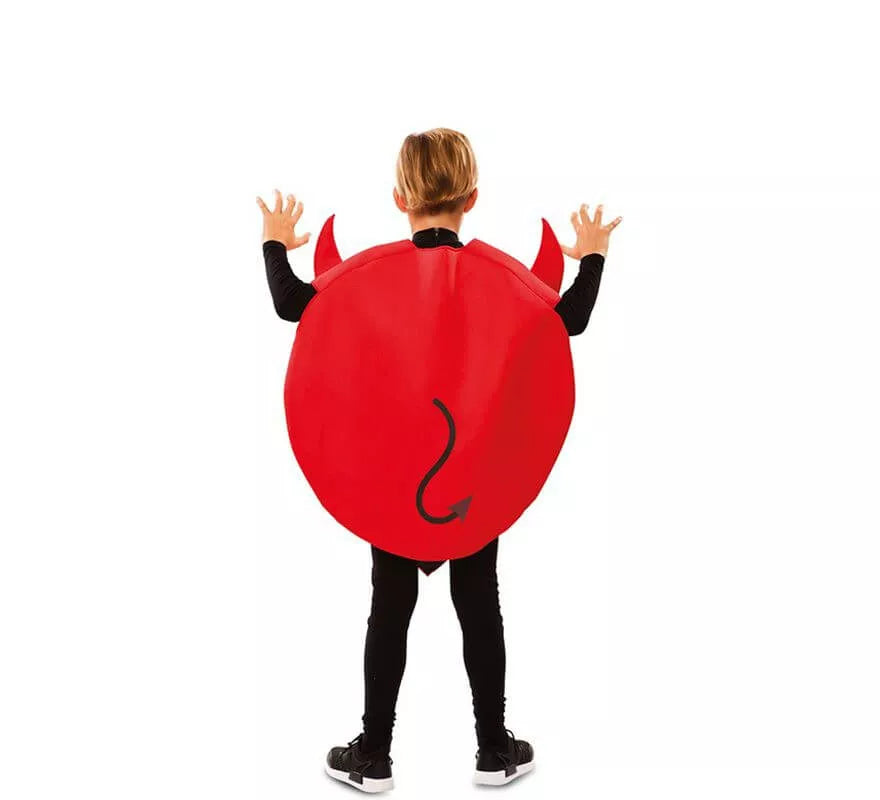 Disfraz de Emoticono Diablo para niños
