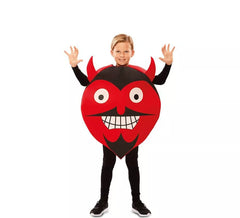 Devil Emoticon Costume for children