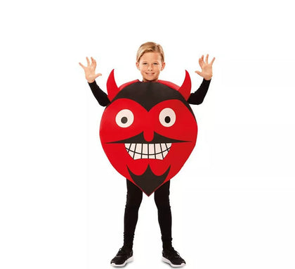 Disfraz de Emoticono Diablo para niños
