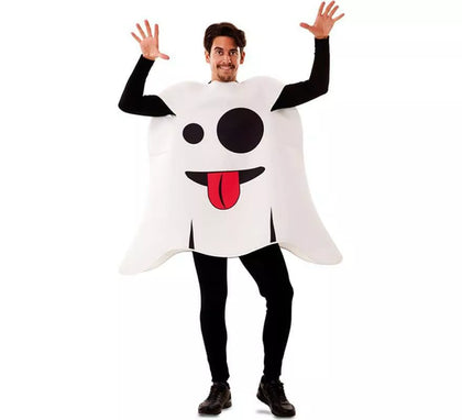 Disfraz de Emoticono Fantasma para adultos