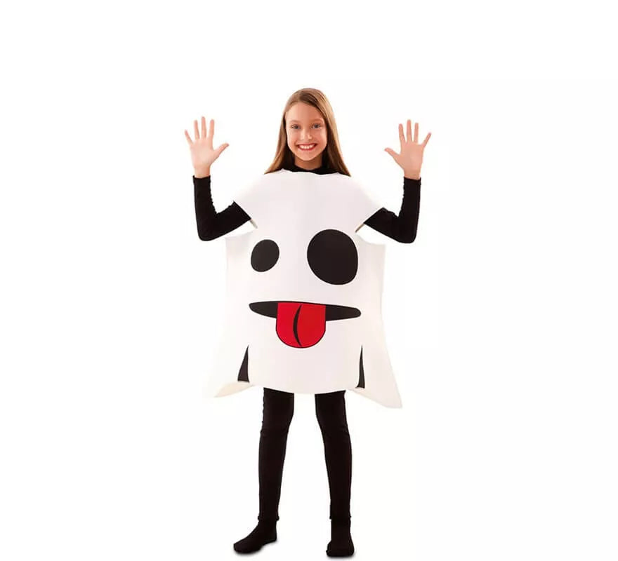 Translation missing: en.Disfraz de Emoticono Fantasma para niños