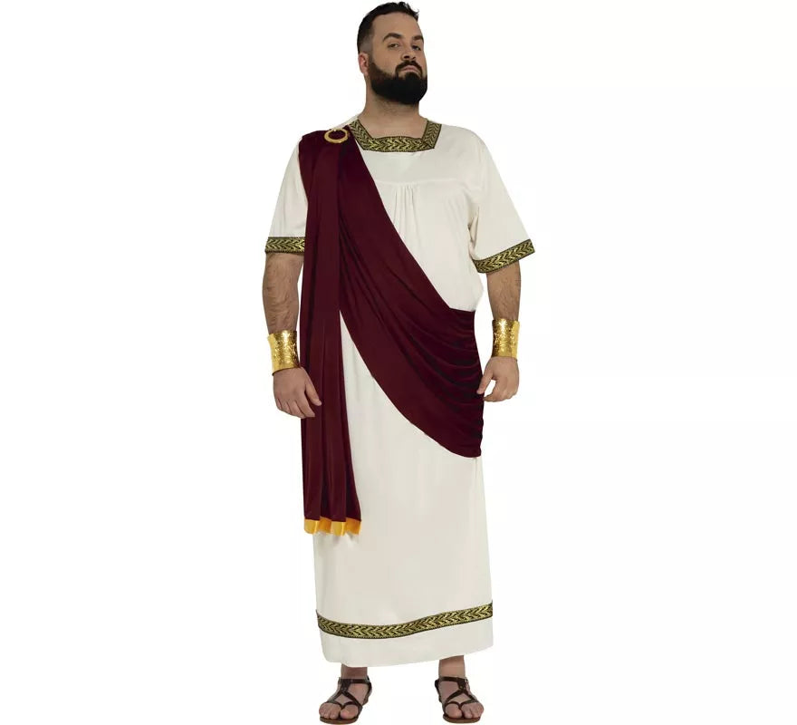 Disfraz de Emperador Romano Augusto para Hombre