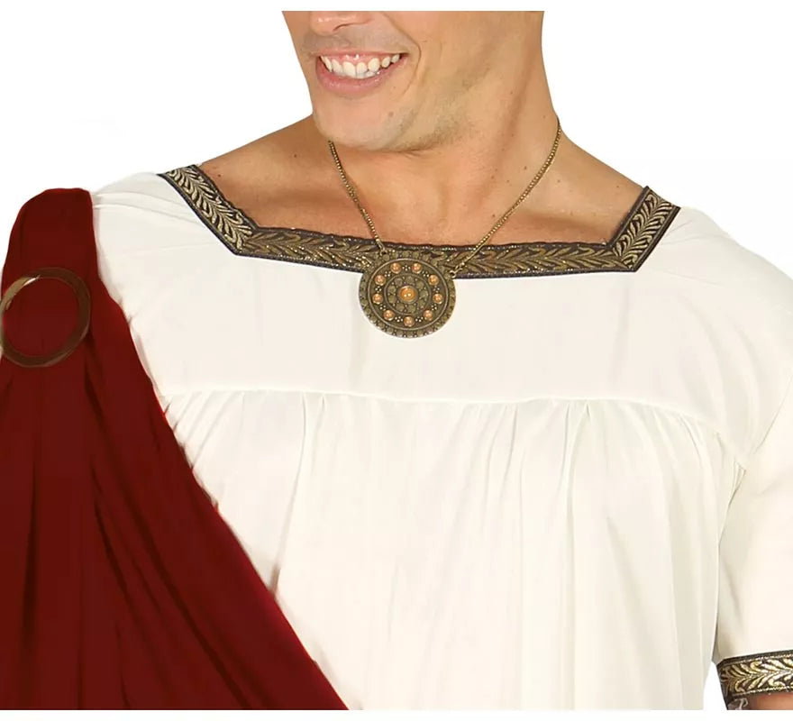 Disfraz de Emperador Romano Augusto para Hombre