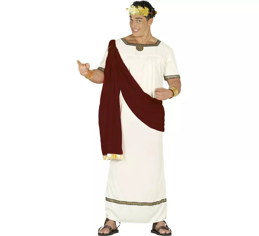 Disfraz de Emperador Romano Augusto para Hombre