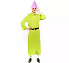 Green Snow White Dwarf Costume for Men