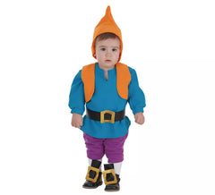 Costume blu nano per un bambino