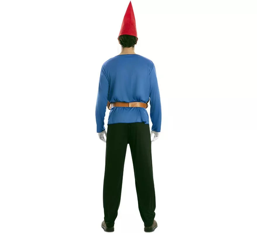 Disfraz de Enanito de Cuento azul para hombre