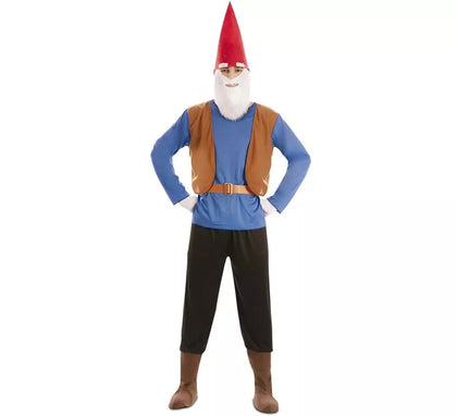 Disfraz de Enanito de Cuento azul para hombre