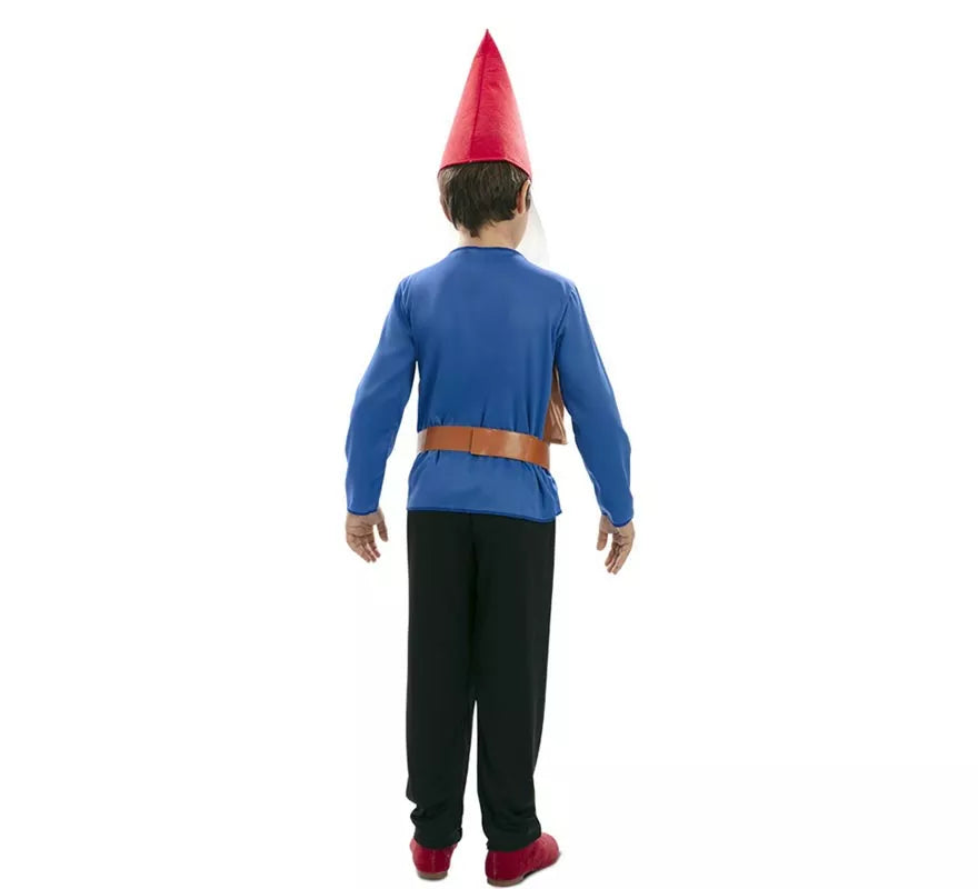 Disfraz de Enanito de Cuento azul para niño