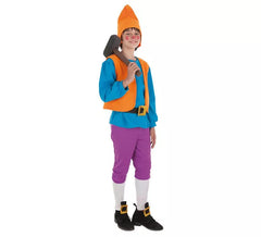 Blue Fairy Tale Dwarf Costume for Boys