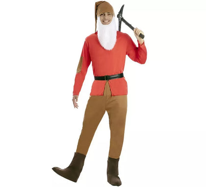Disfraz de Enanito de Cuento rojo para hombre