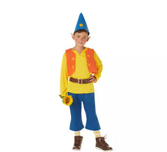 Yellow Forest Dwarf Costume for Children