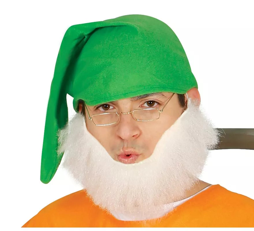 Disfraz de Enanito naranja para hombre