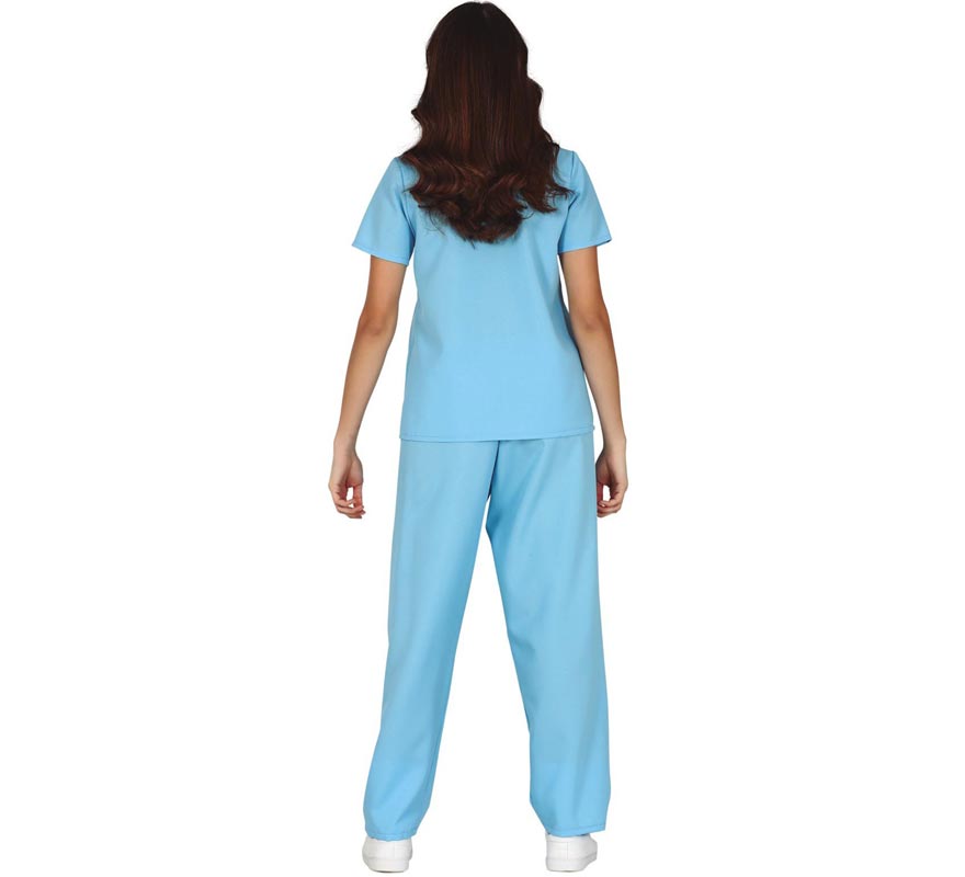 Translation missing: en.Disfraz de Enfermera Azul para Mujer