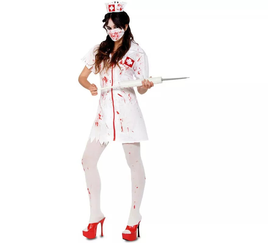 Translation missing: en.Disfraz de Enfermera Zombie para mujer