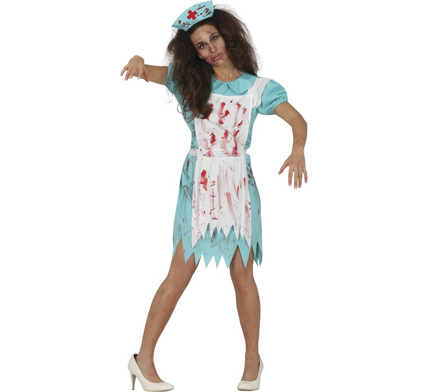 Translation missing: en.Disfraz de Enfermera Zombie para mujer