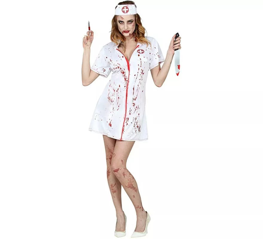 Disfraz de Enfermera Zombie para mujer