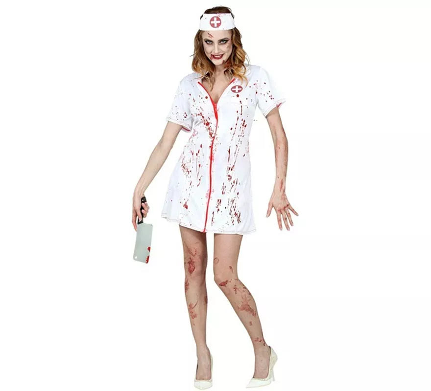 Disfraz de Enfermera Zombie para mujer