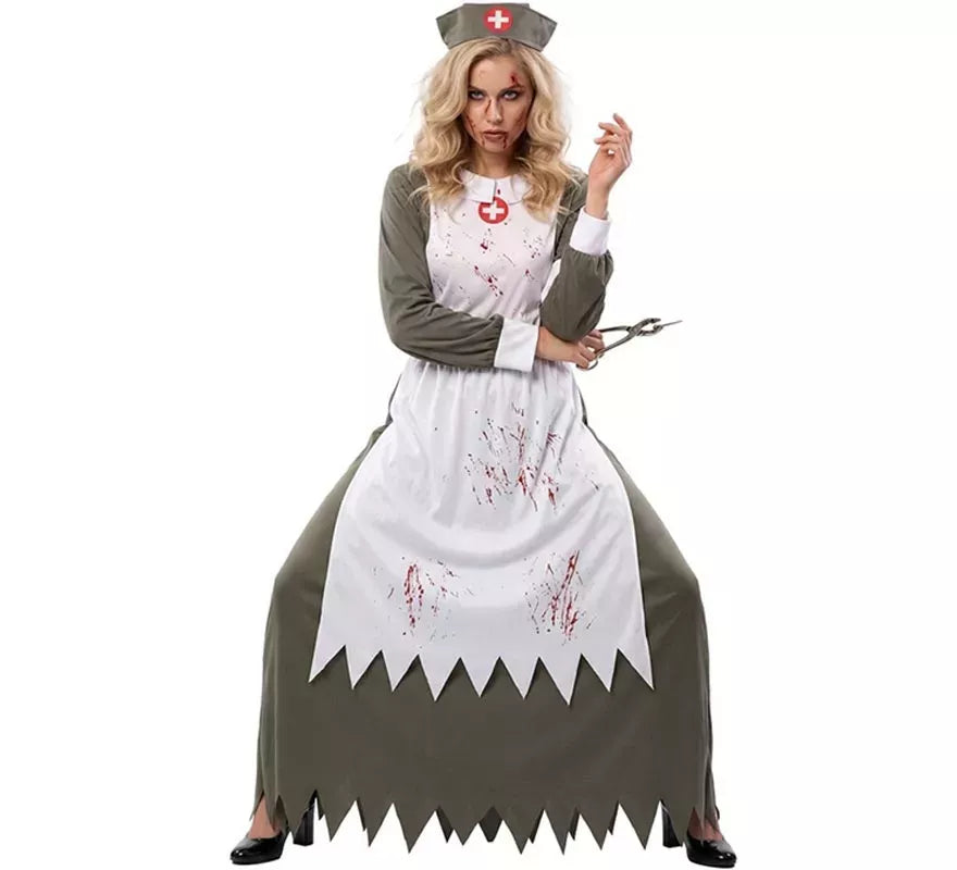 Translation missing: en.Disfraz de Enfermera Zombie para mujer