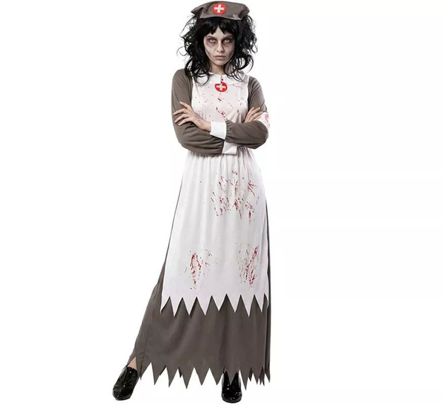 Disfraz de Enfermera Zombie para mujer