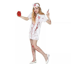 Zombie Nurse Costume for Girls