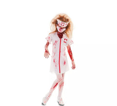 Zombie Nurse Costume for Girls