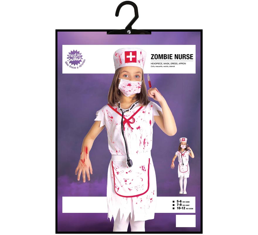 Translation missing: en.Disfraz de Enfermera Zombie para niñas