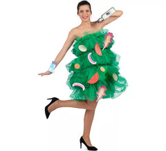 Salad costume with bracelets for adults