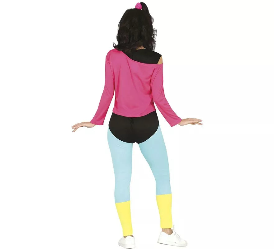 Disfraz de Entrenadora de los 80 para mujer