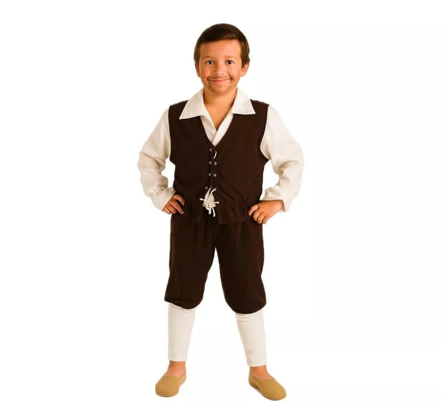 Translation missing: en.Disfraz de Escudero Medieval para niño