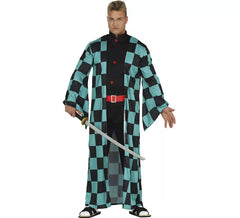 Anime Demon Slayer Swordsman Kostüm für Herren