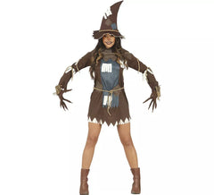 Brown Scarecrow Costume for Women