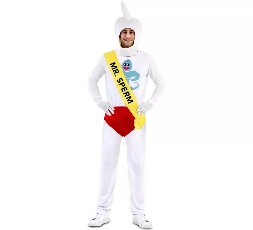 Translation missing: en.Disfraz de Espermatozoide Mr. Sperm para adultos