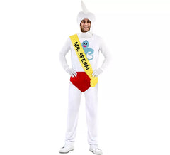Mr. Sperm Sperm Costume for Adults
