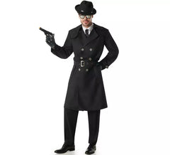 Black Spy Costume for Men