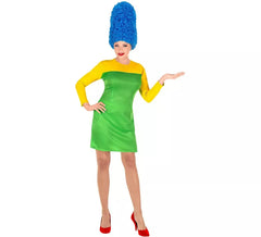 Women's Yellow Cartoon Wife Costume