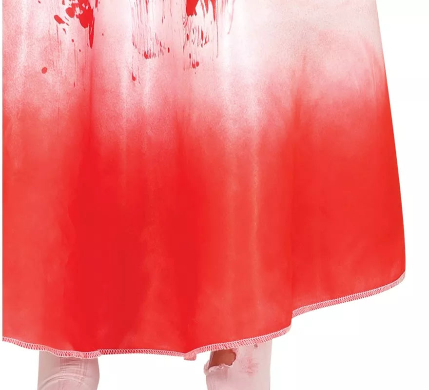 Disfraz de Esposa Sangrienta para niña