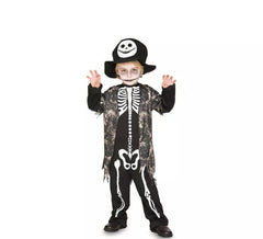 Skeleton Costume with Vest for child